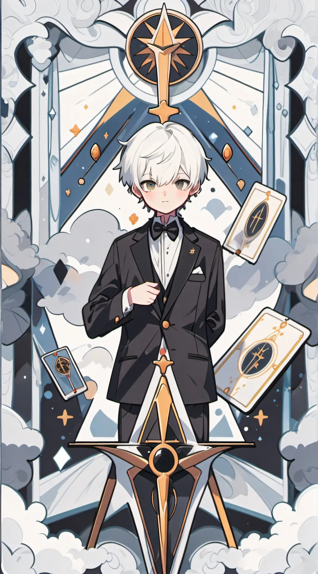 ai character: MHA cooking background
