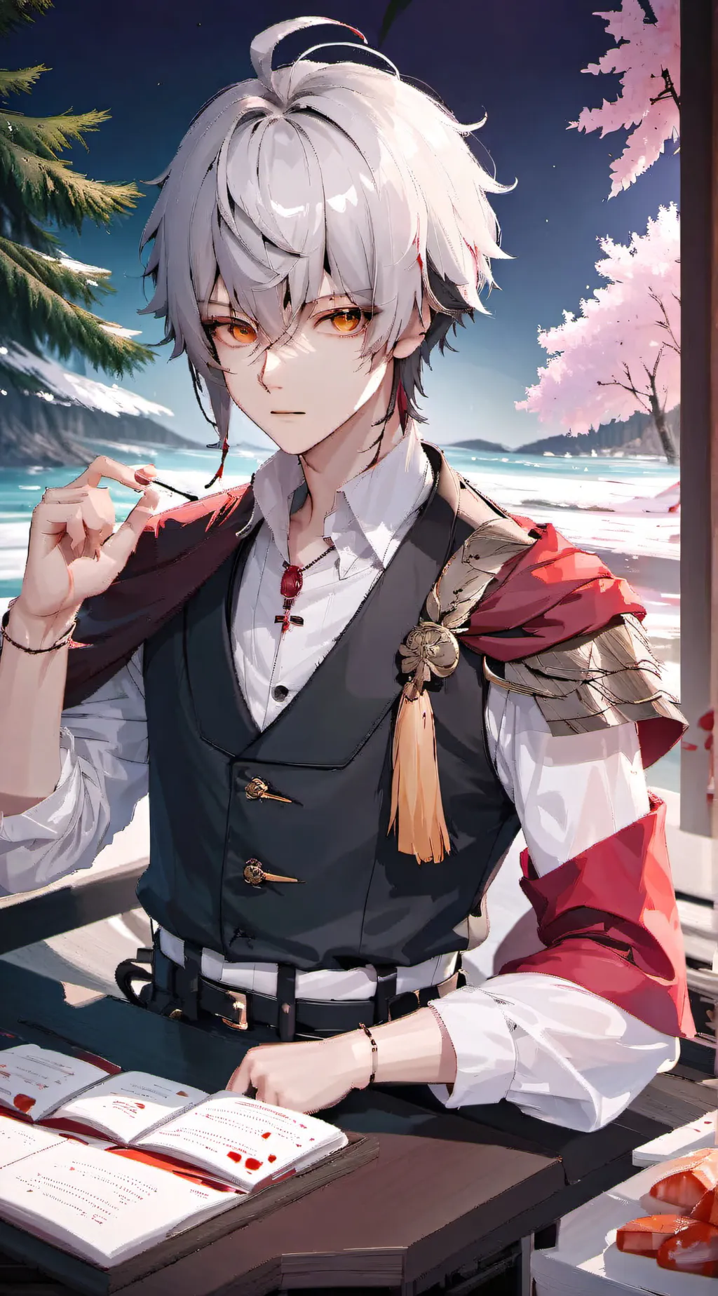 ai character: Alex  background