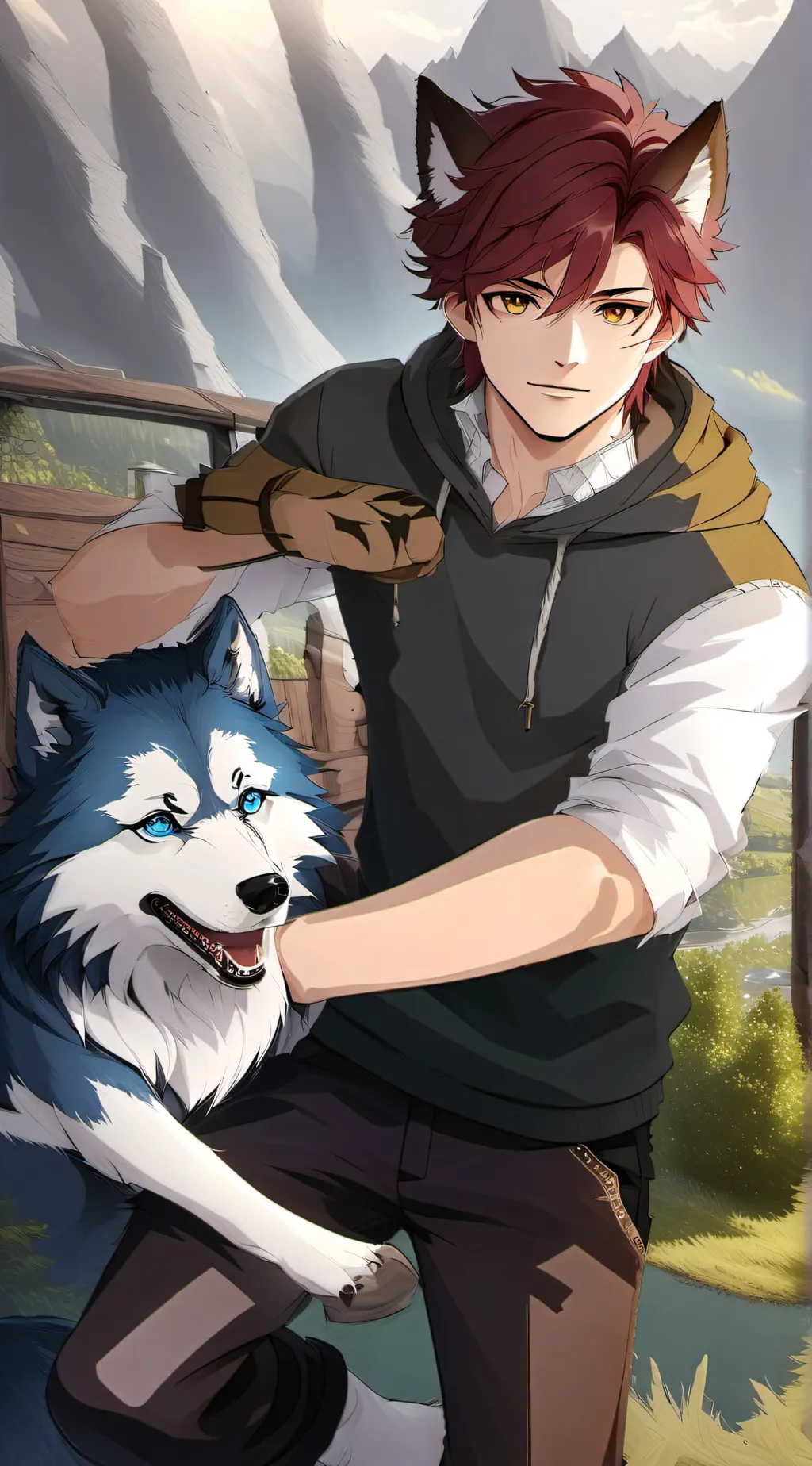 ai character: max background