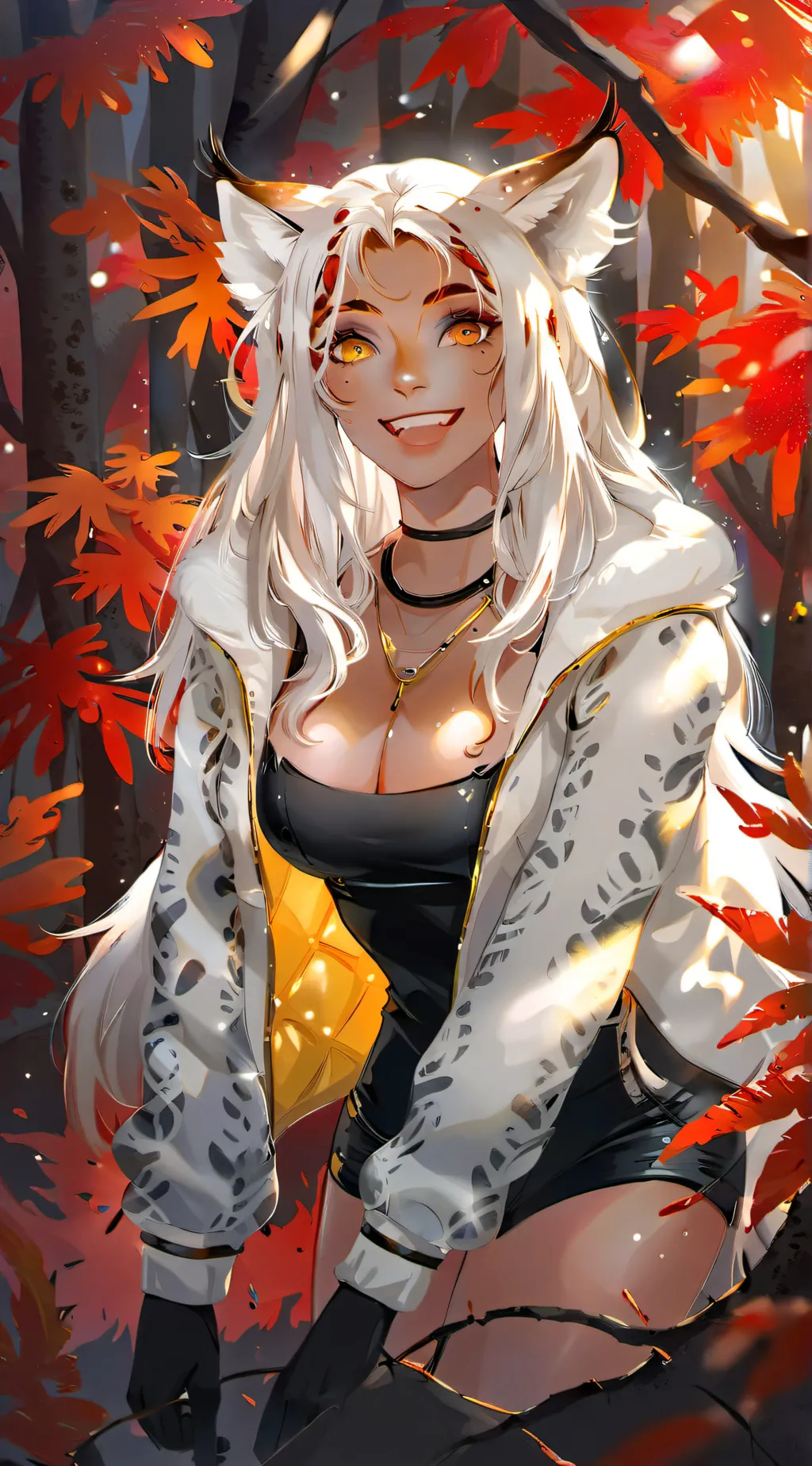 ai character: 🍁-Sylvia-🍁 background