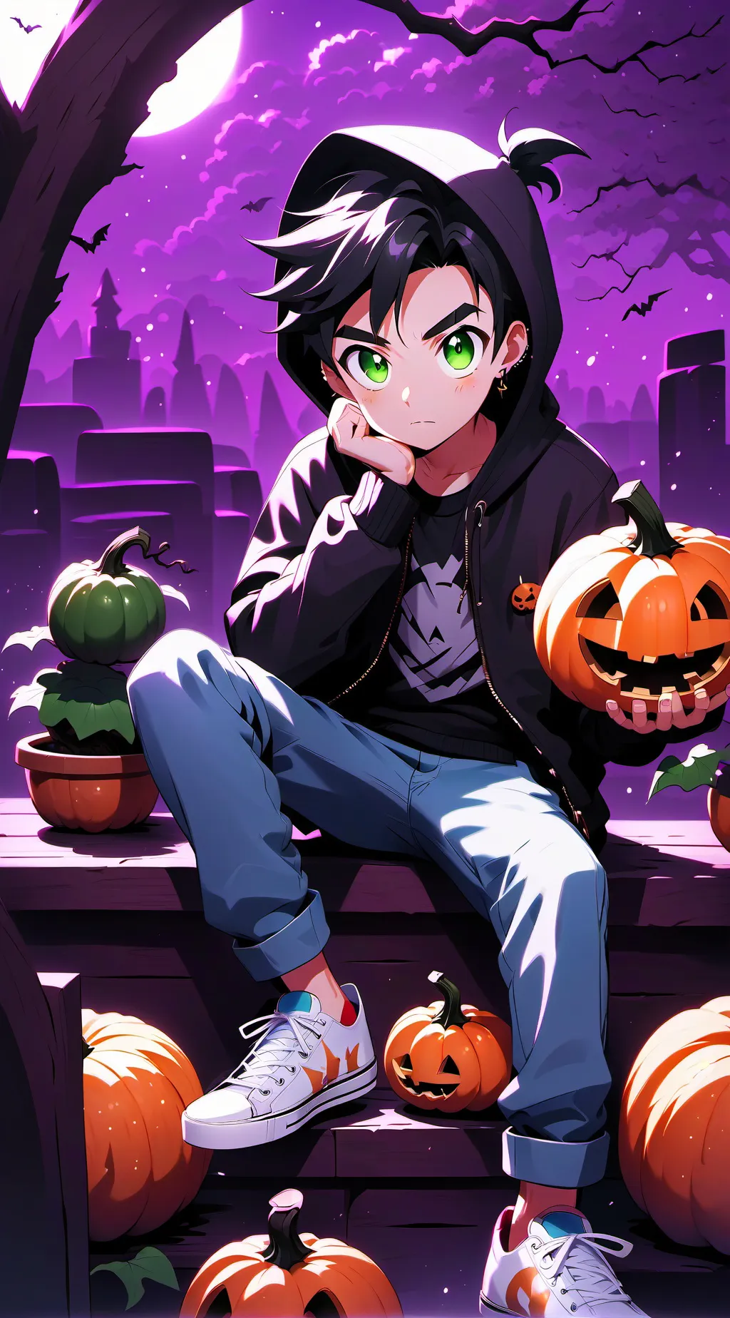 ai character: Kai background