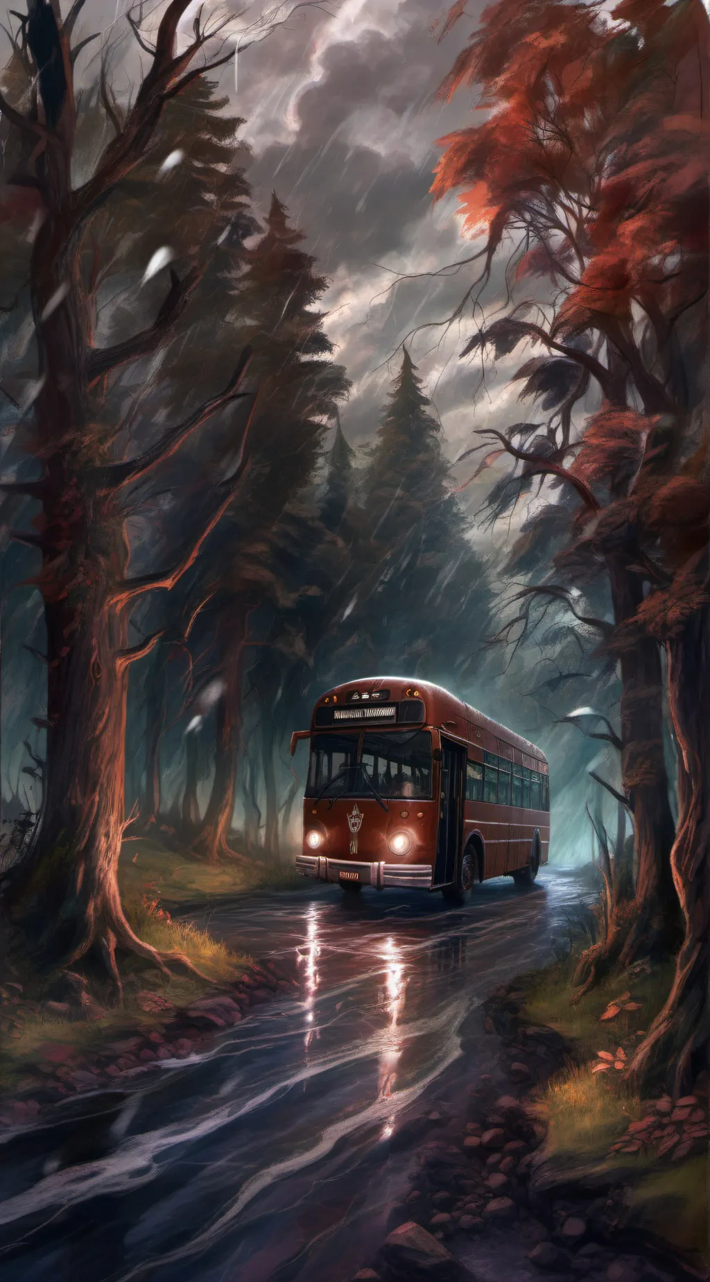 ai character: Mha Horror Story  background