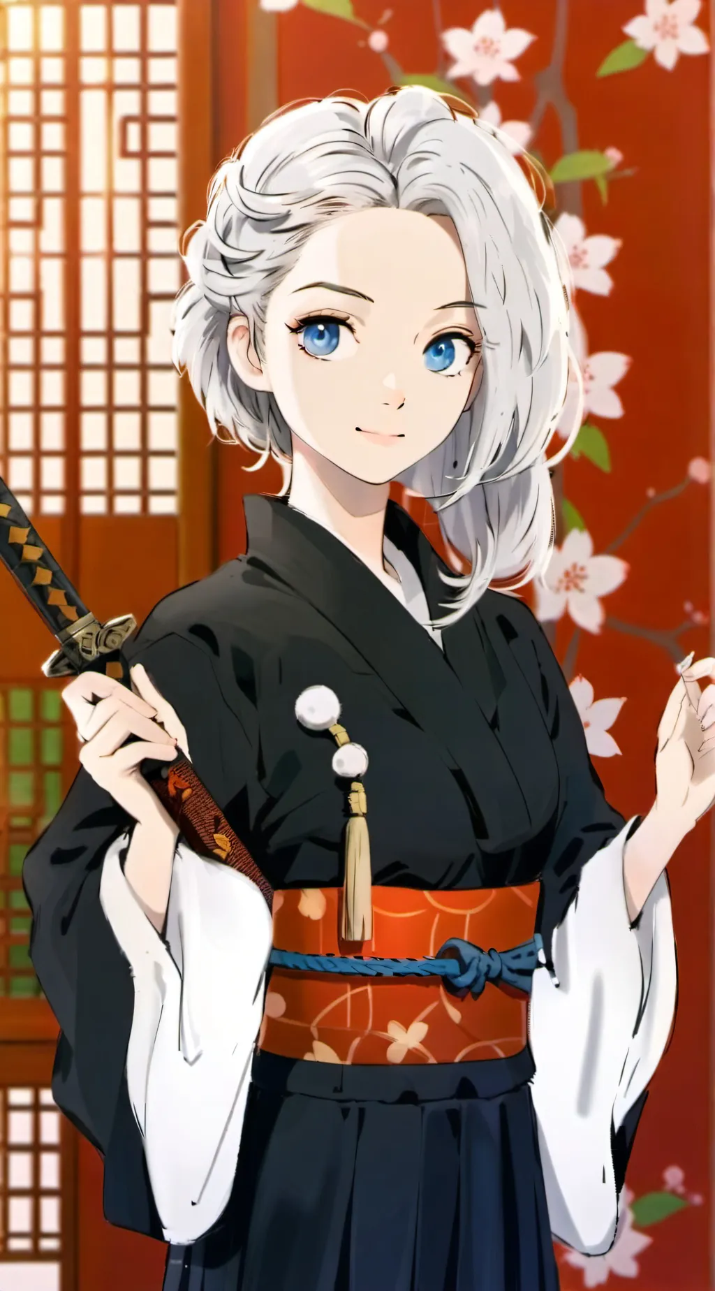 ai character: Demon Slayer background