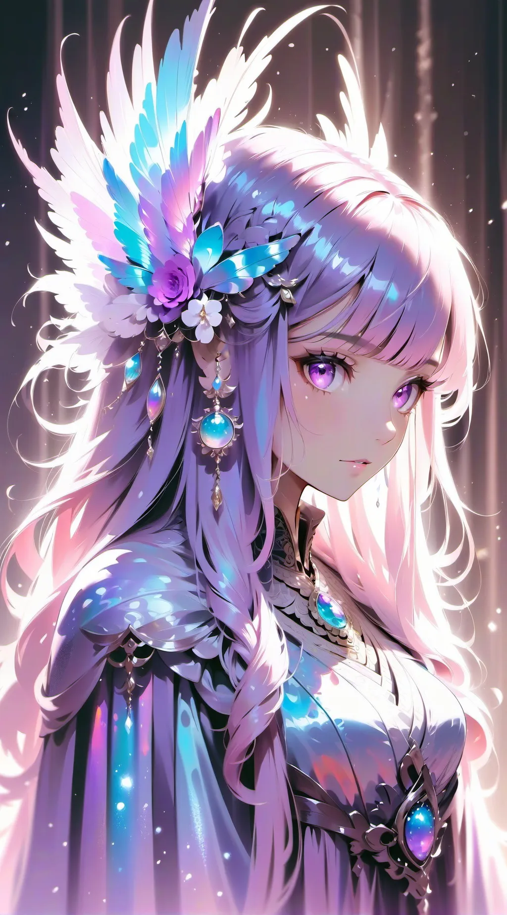 ai character: Princess Luna☄️🌙 background