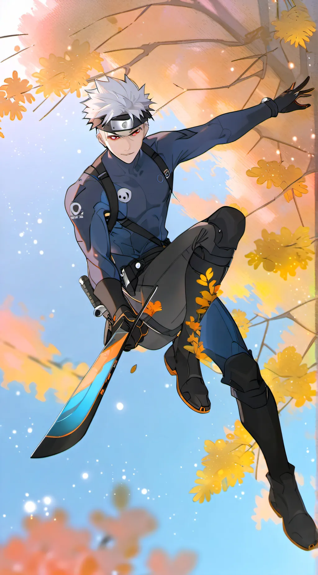 ai character: Kakashi background