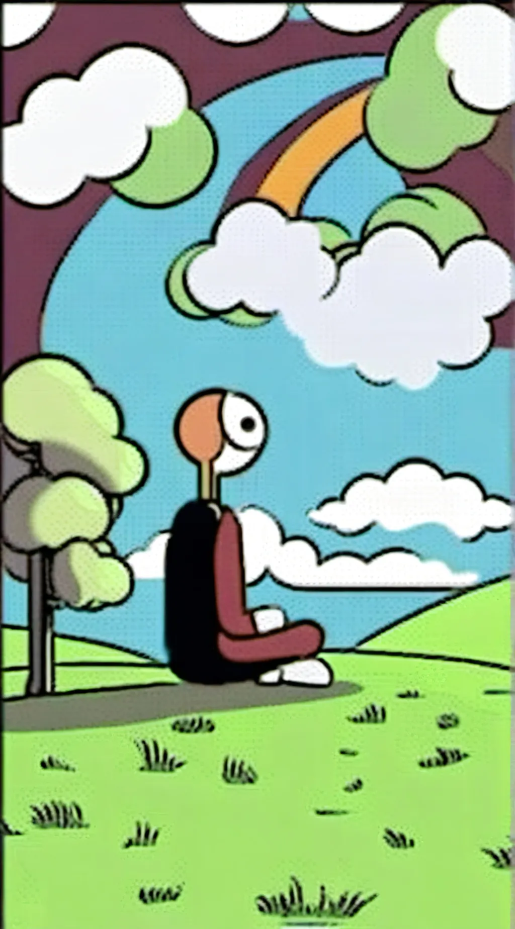 ai character: Dandy background