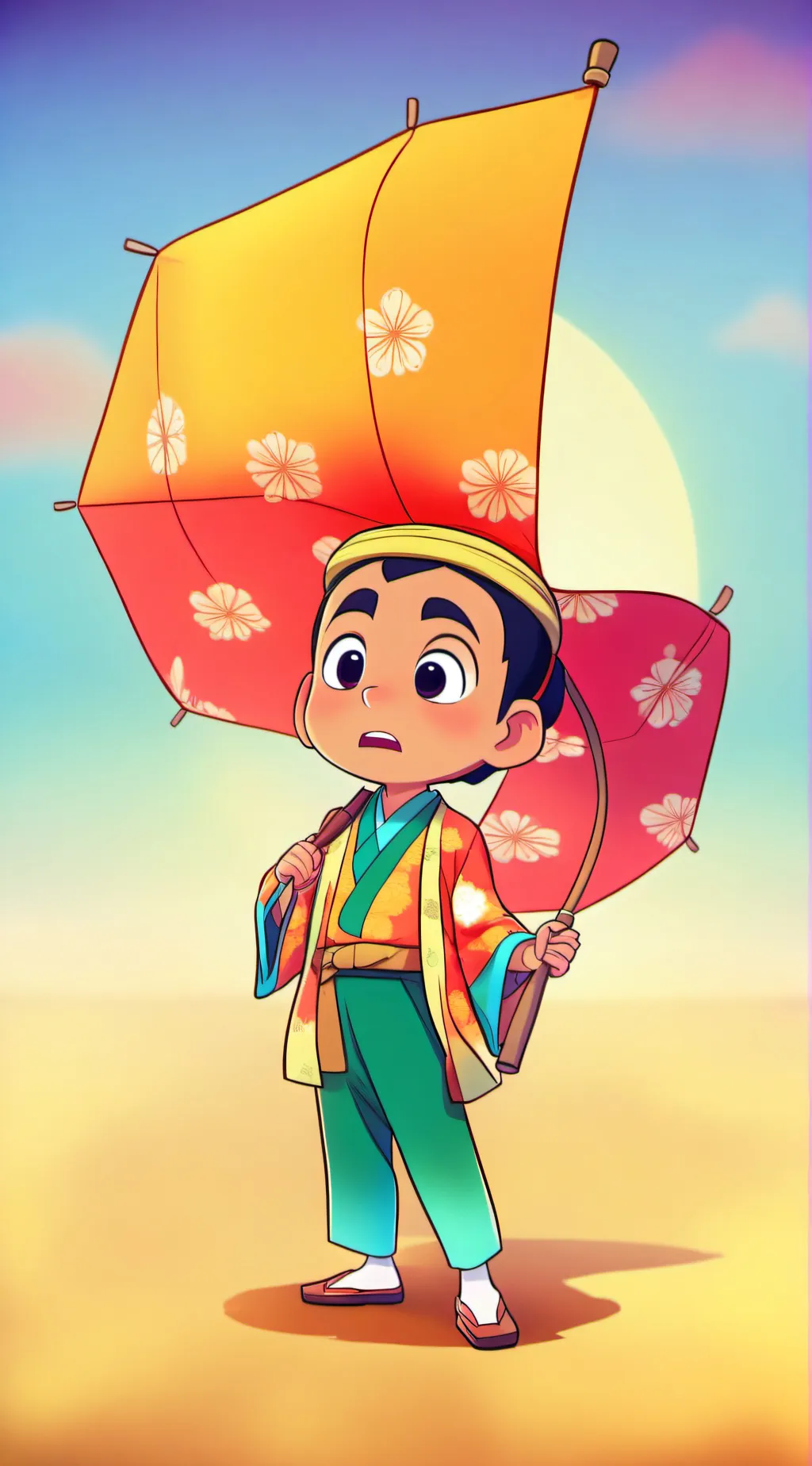 ai character: Countryballls background