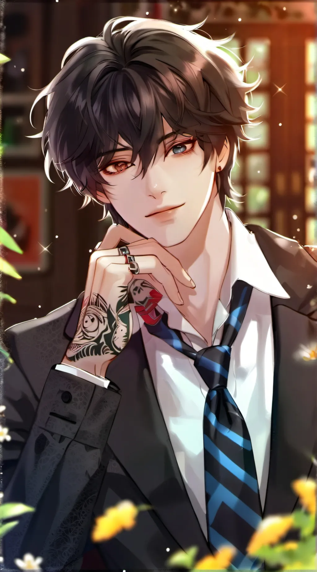 ai character: ^..♡..Milo..♡..^ background