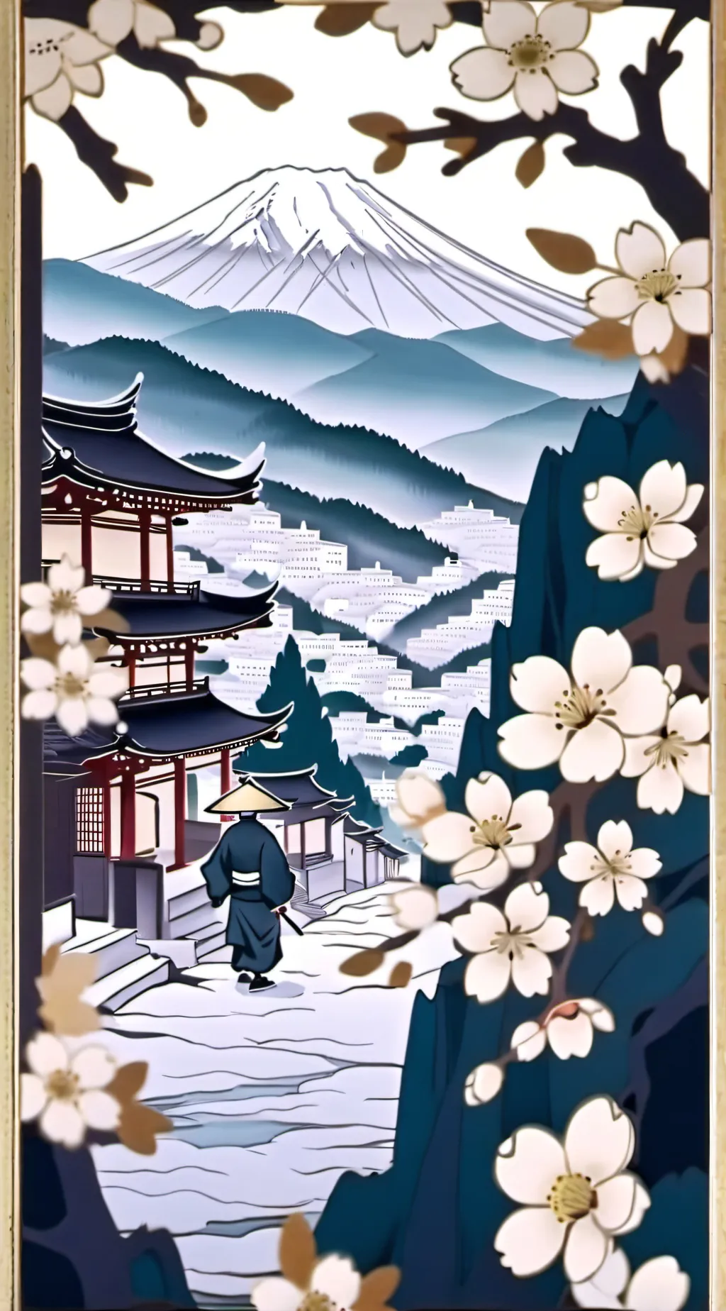 ai character: •🌸Shuzuka clan🌸• background