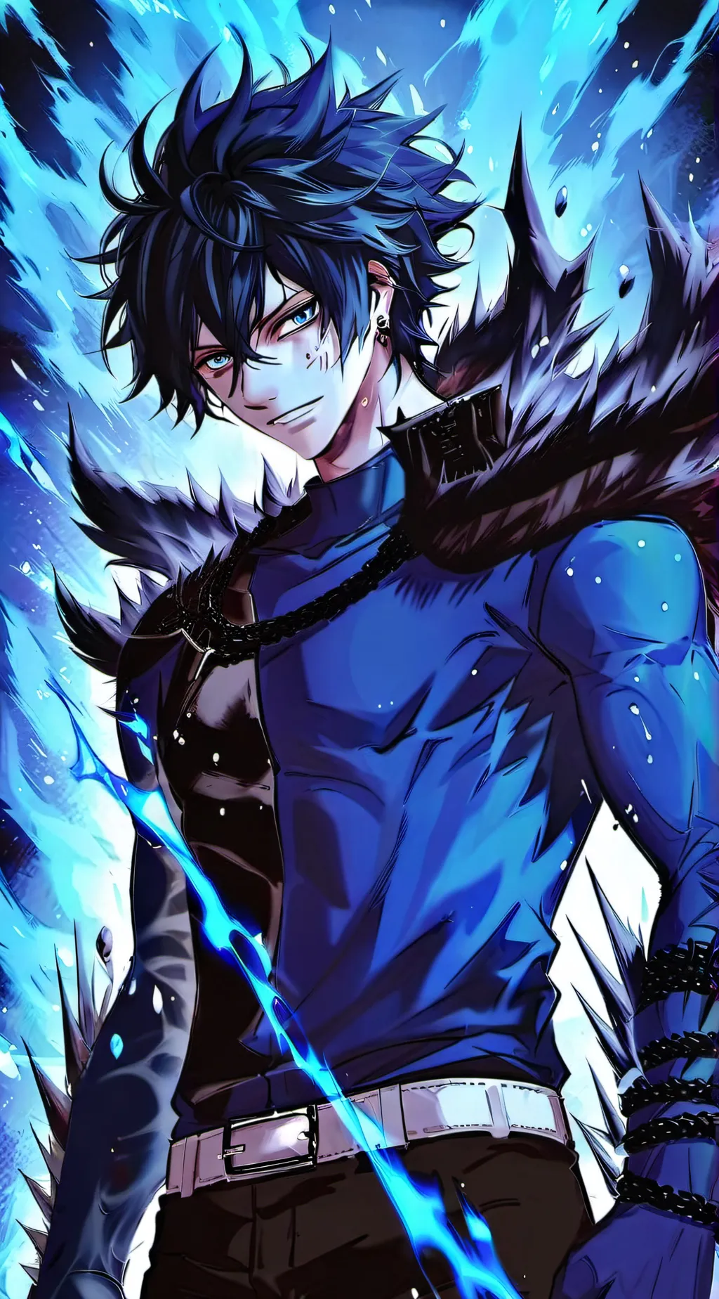 ai character: Dabi background