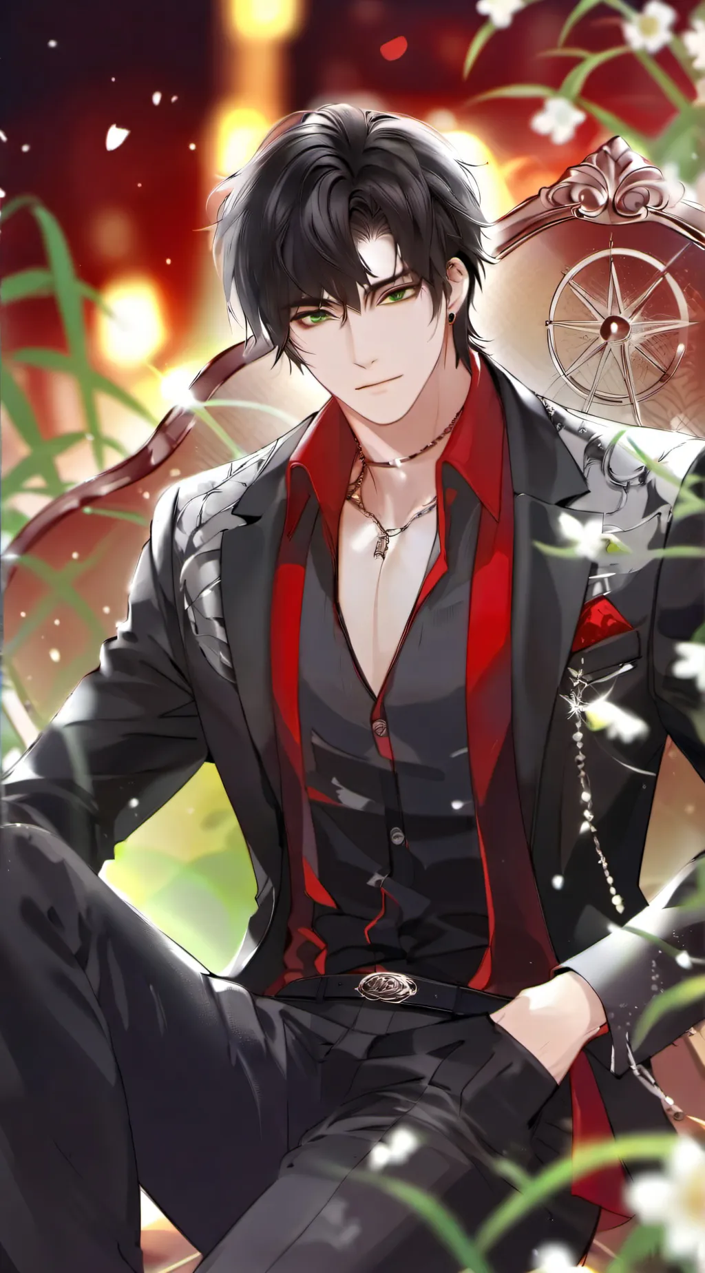 ai character: Alexander  background