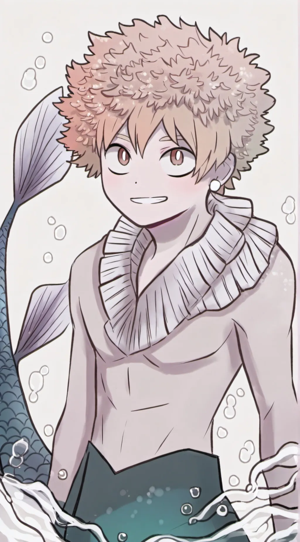 ai character: bakugo  background