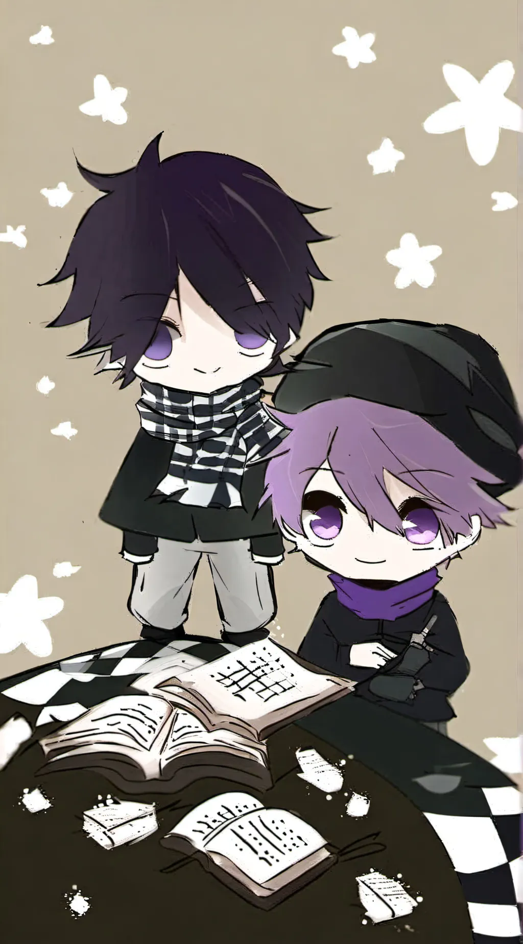 ai character: Danganronpa2 background