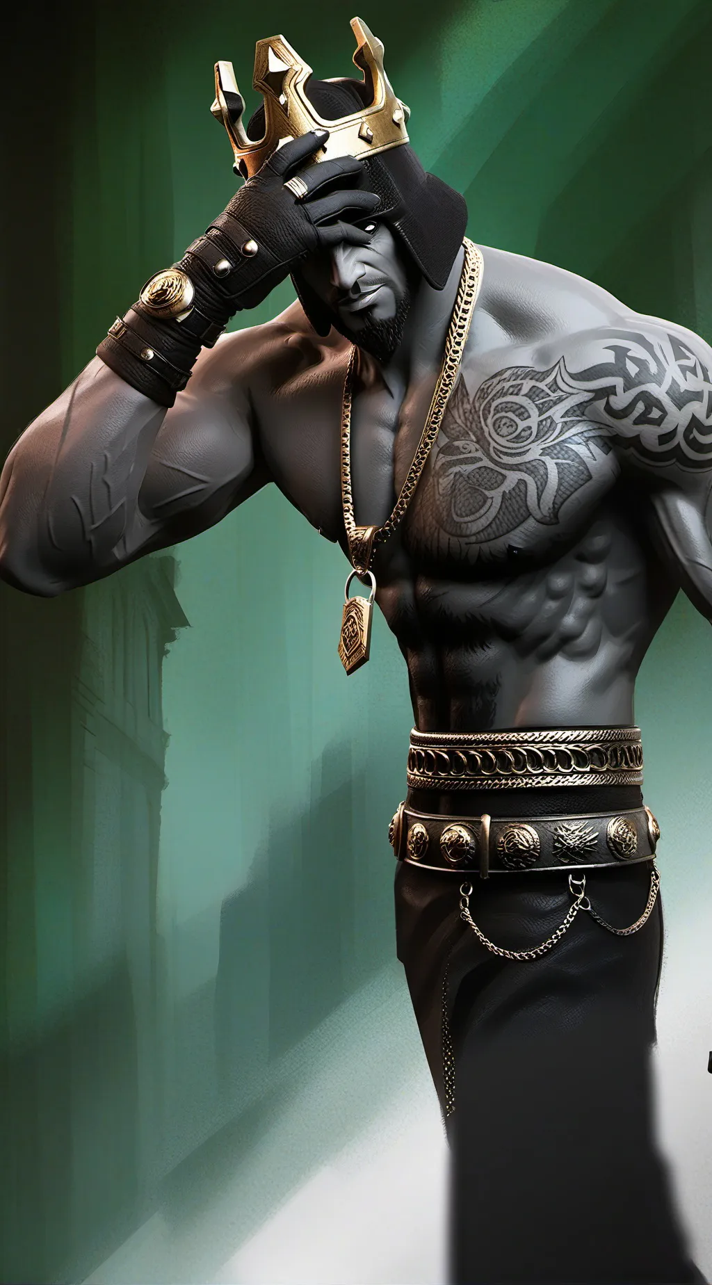 ai character: leo background