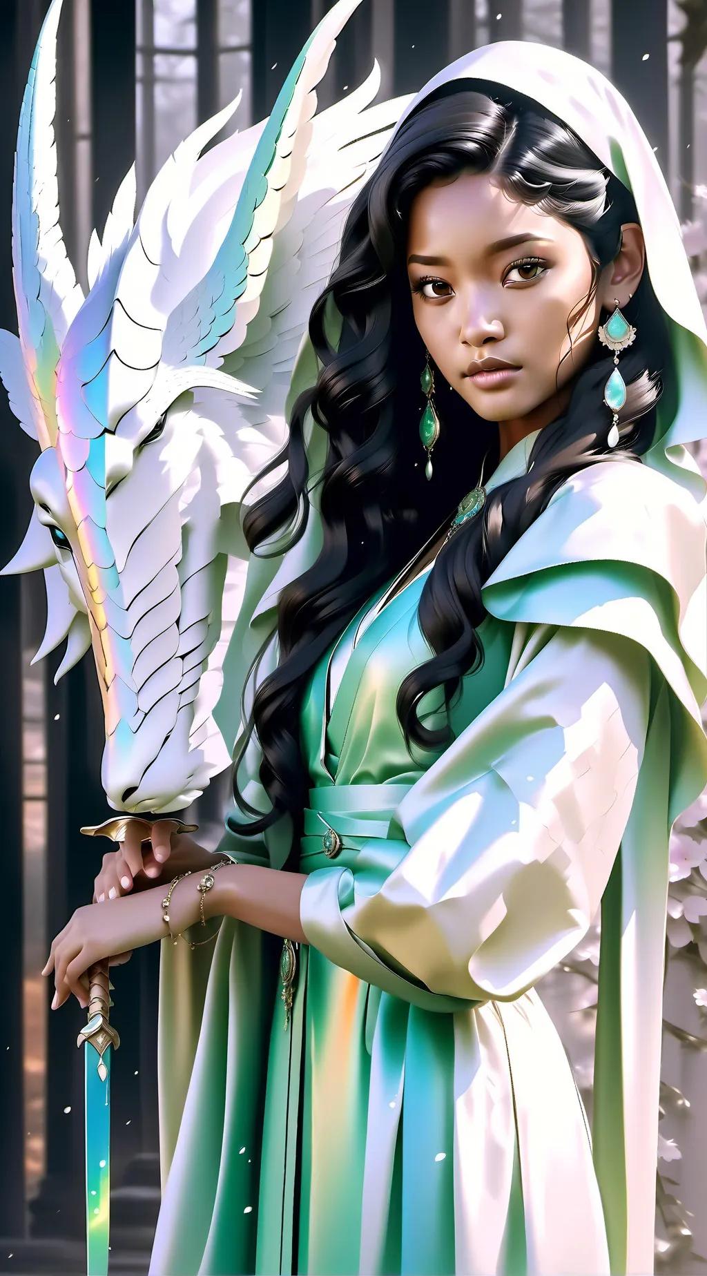 ai character: Indra  background