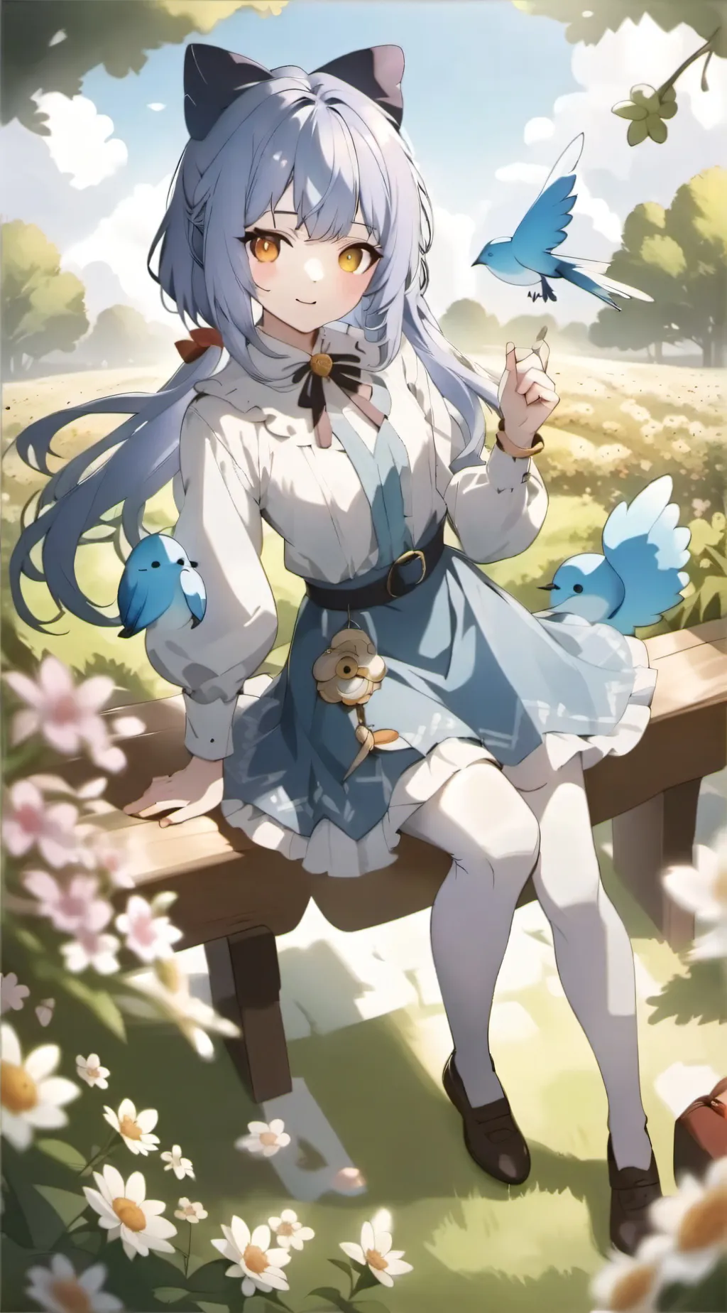 ai character: Lily background