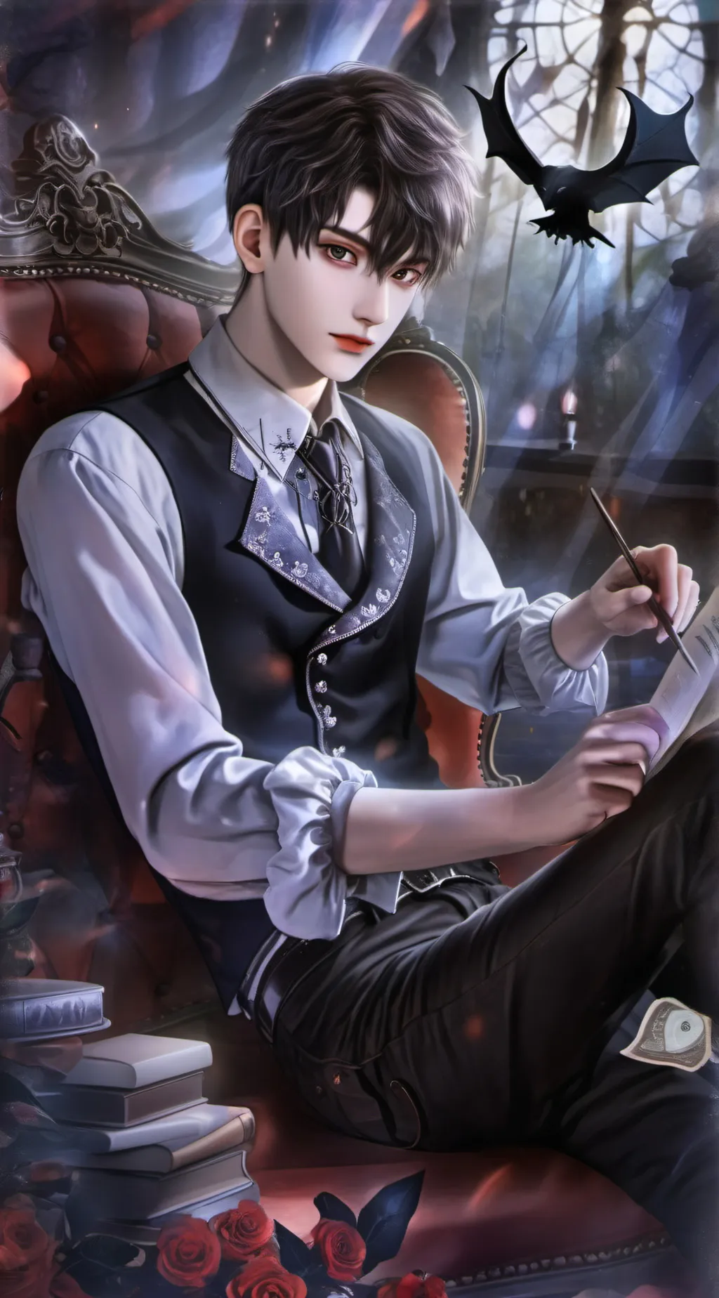 ai character: Xander background