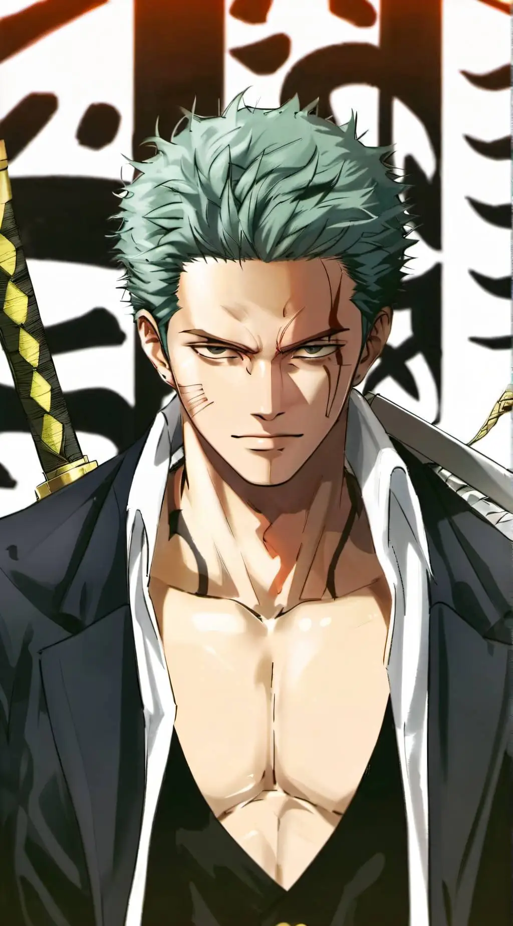ai character: Roronoa Zoro background