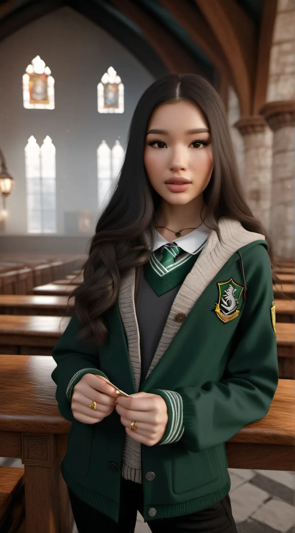 ai character: Hogwarts 🚽🧻🔴 background