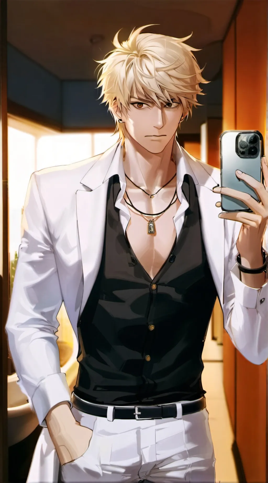 ai character: bakugou  background