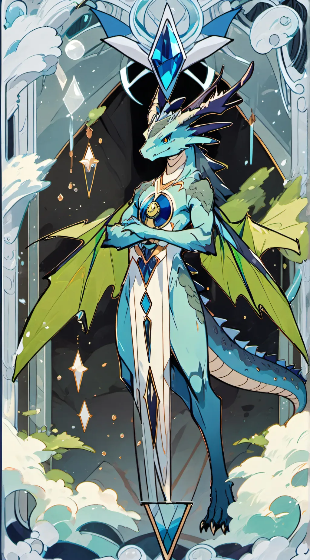 ai character: Draco background