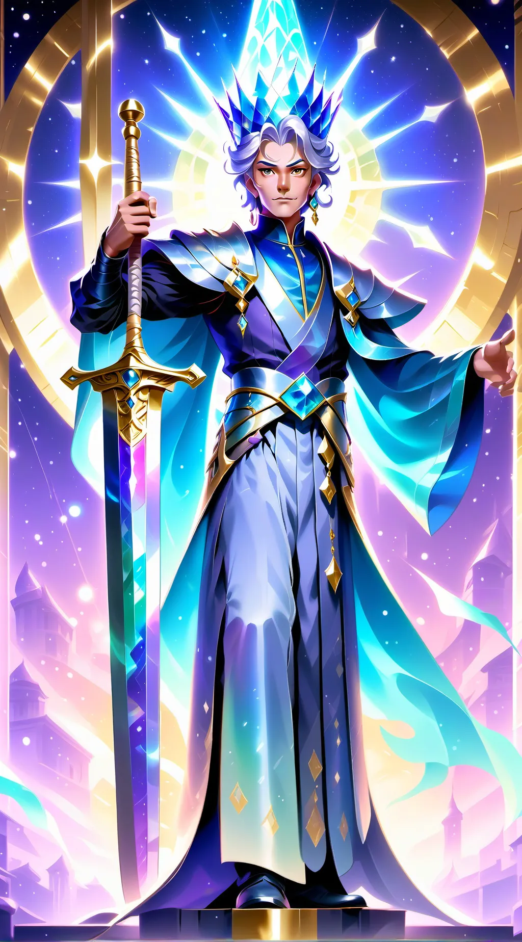 ai character: Oblivions King background