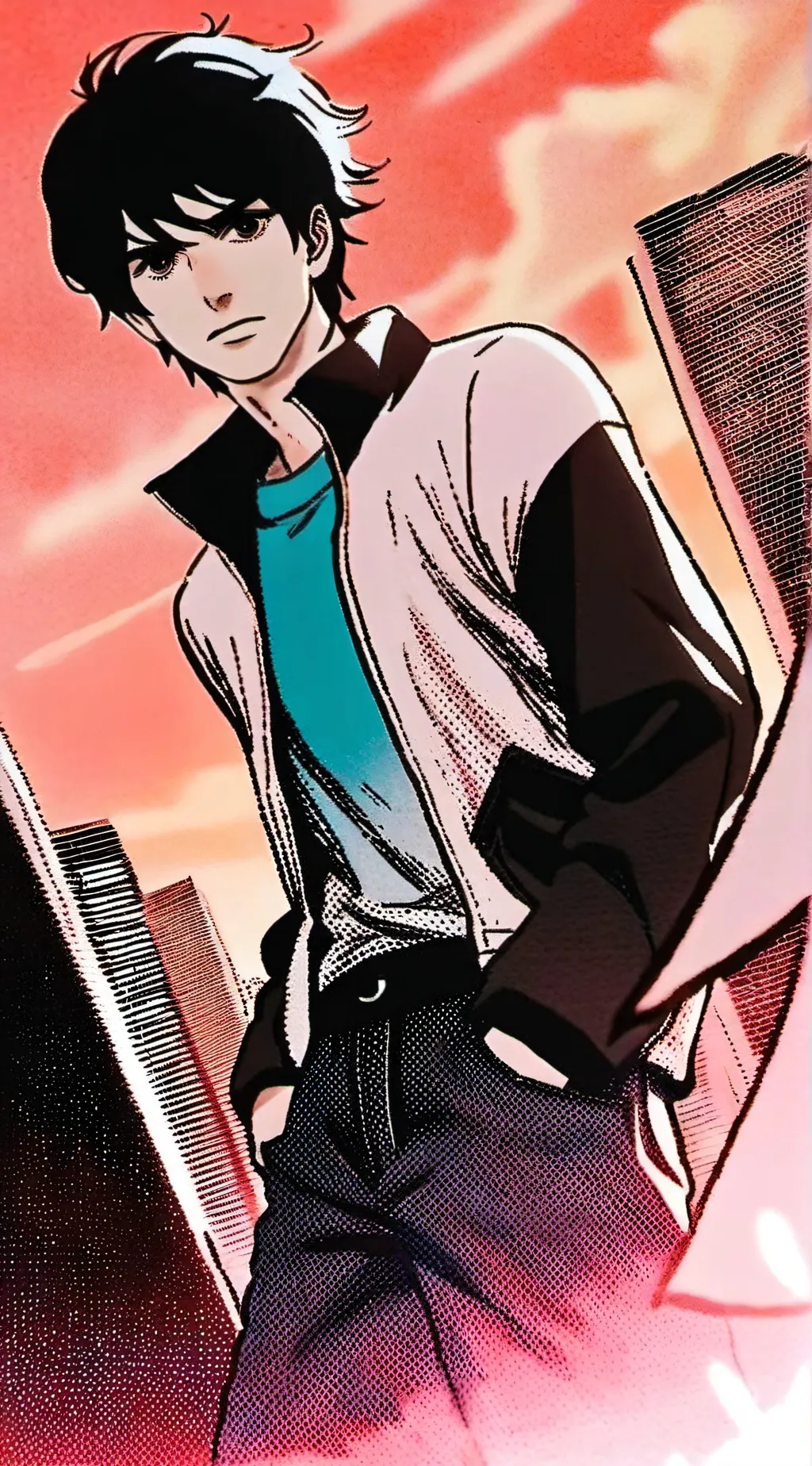 ai character: Nico di Angelo  background