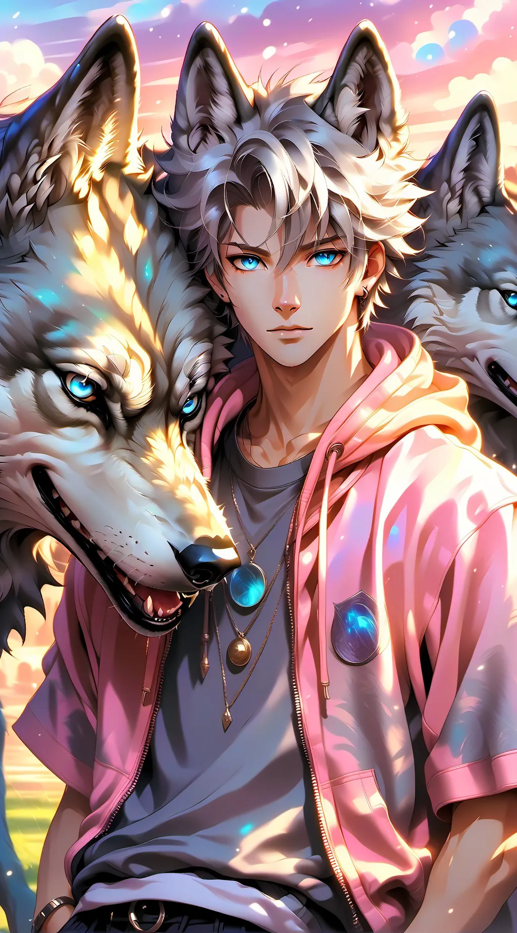ai character: Adam  background