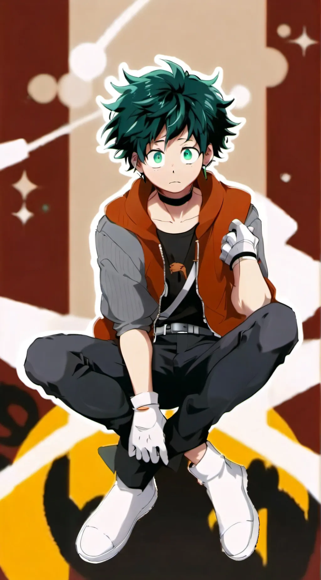 ai character: MHA X fantasy  background