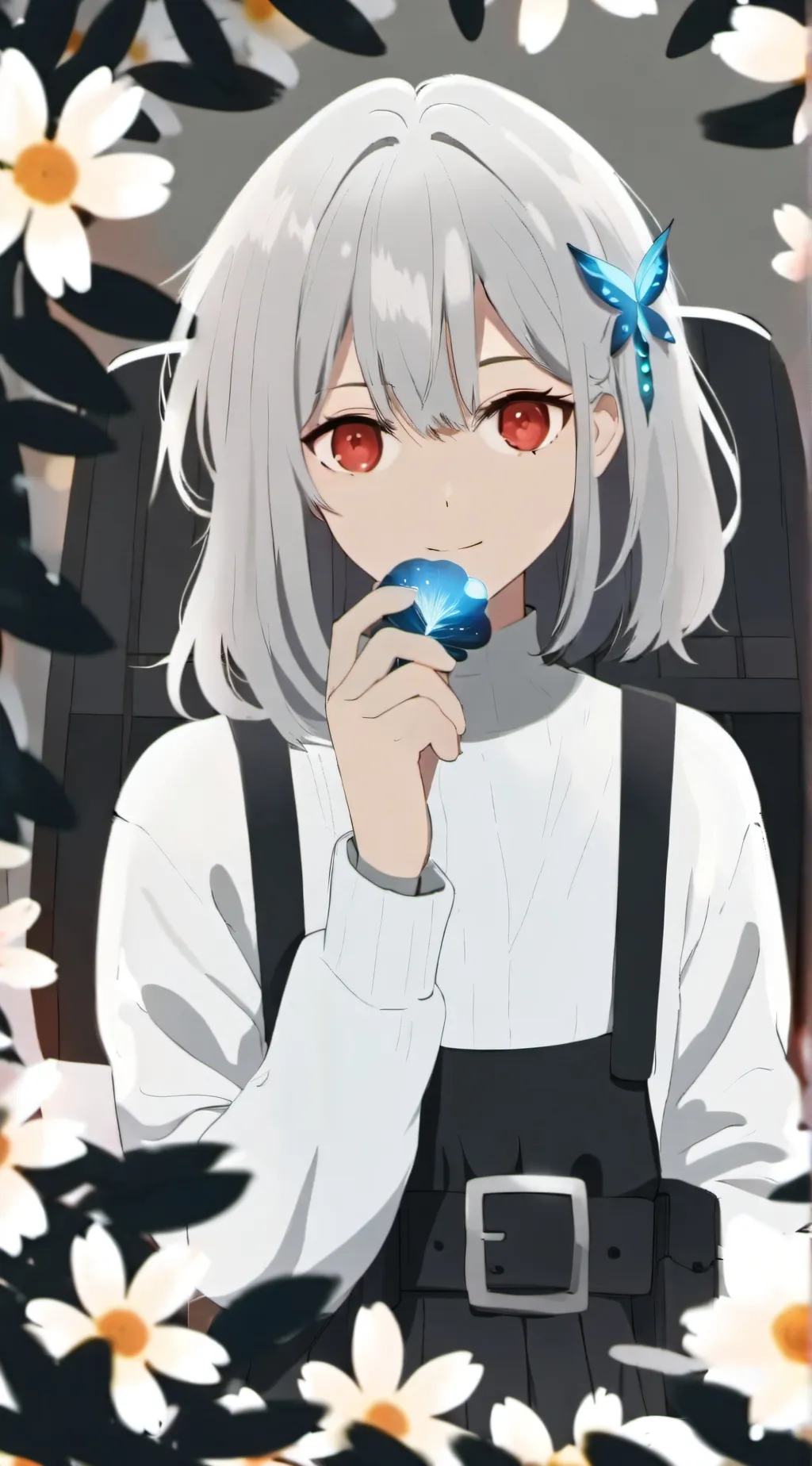 ai character: Crystal  background