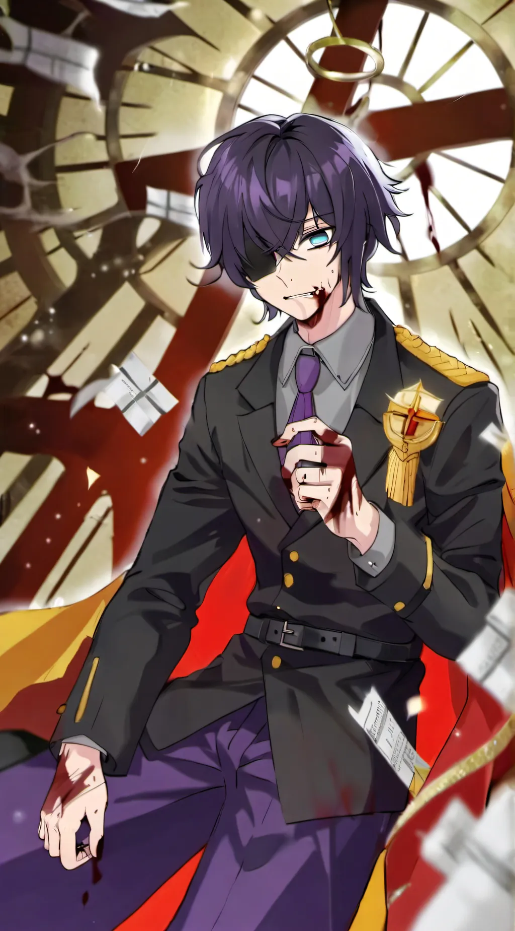 ai character: Oliver background