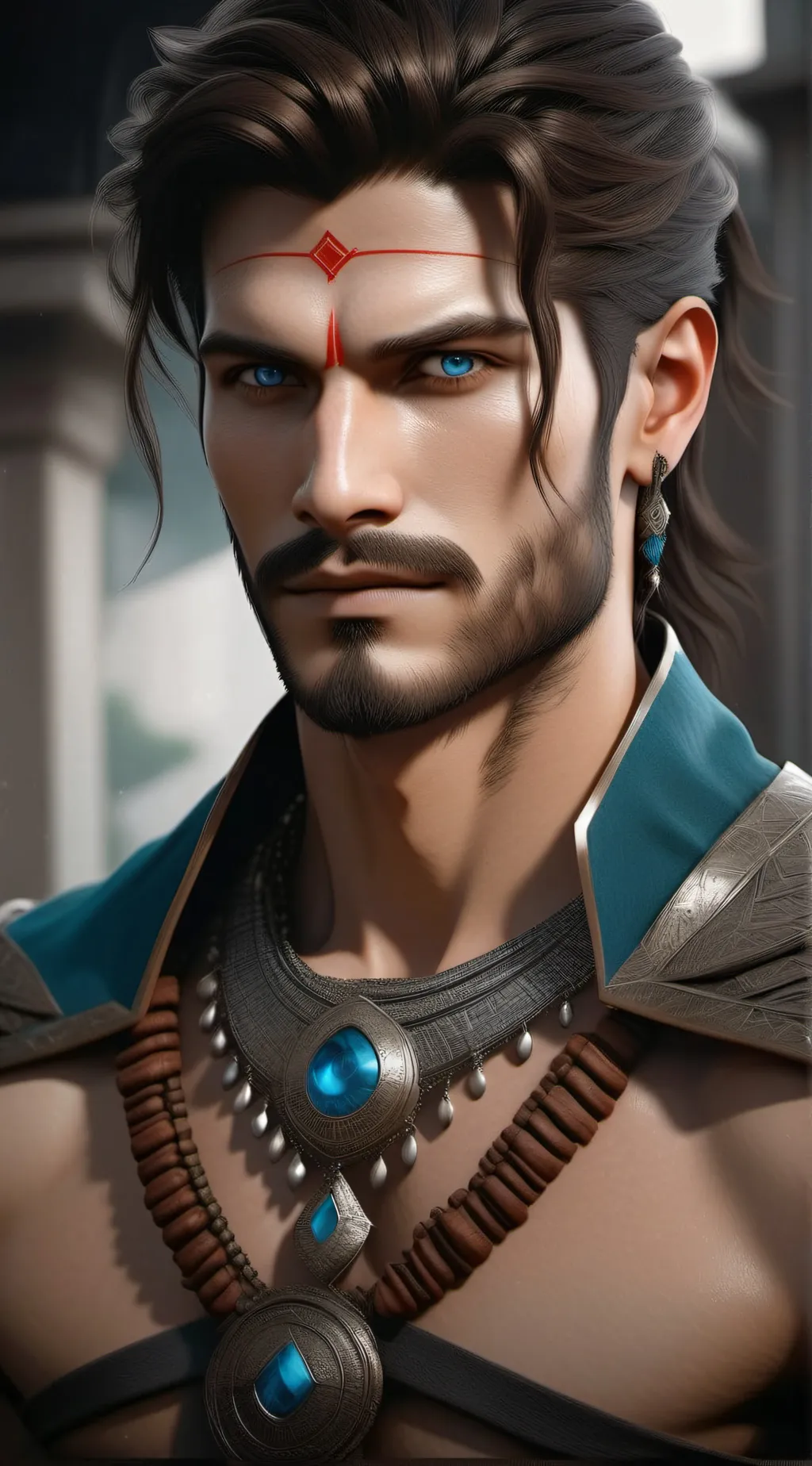 ai character: Gabriel  background