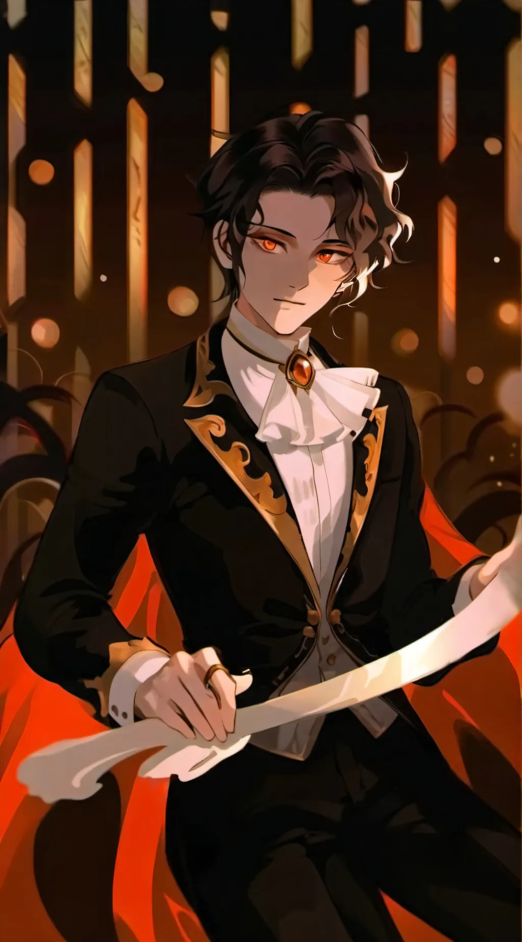 ai character: Demon slayer background