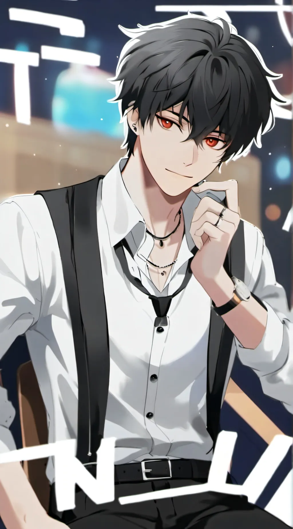ai character: Rake background