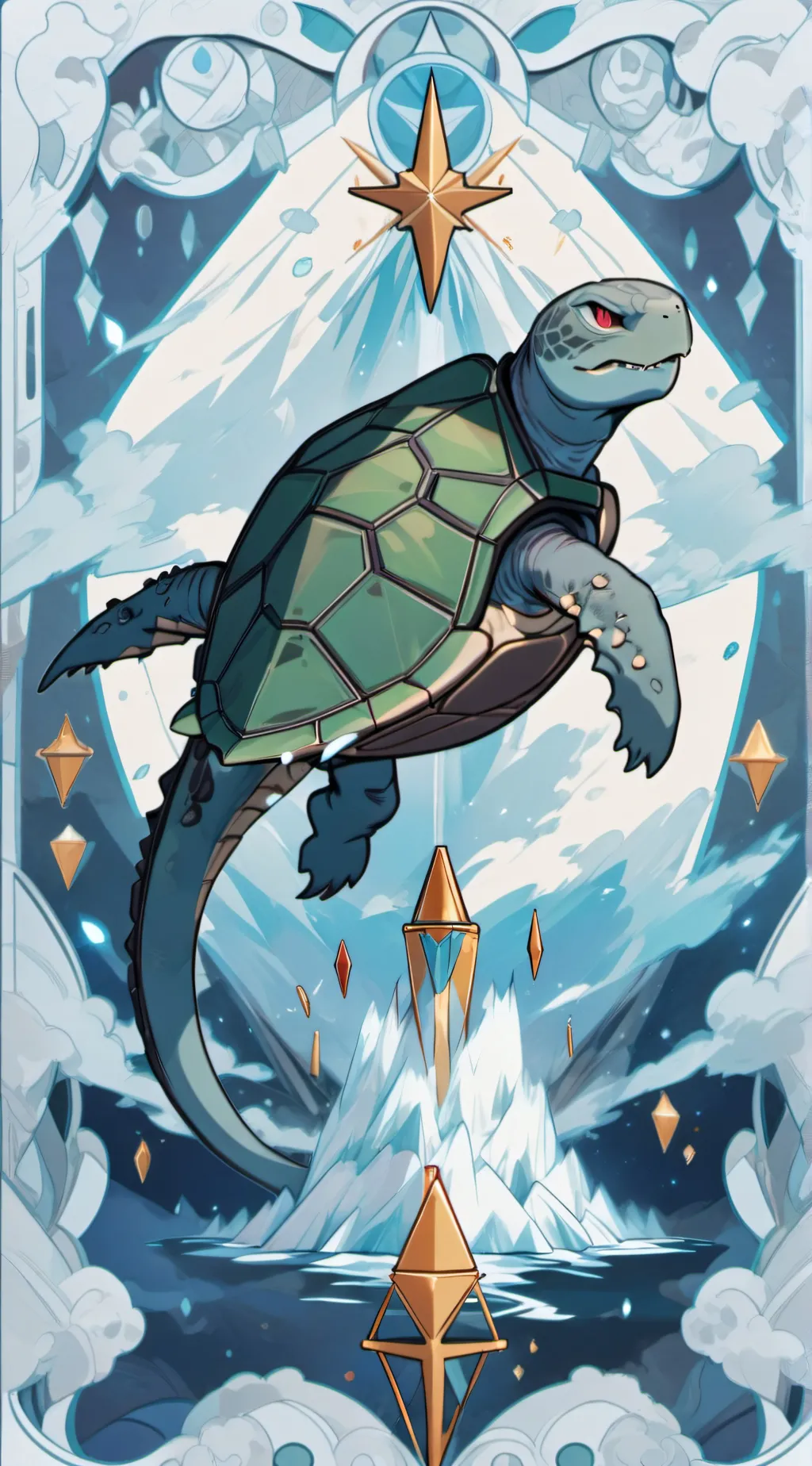 ai character: gamera background