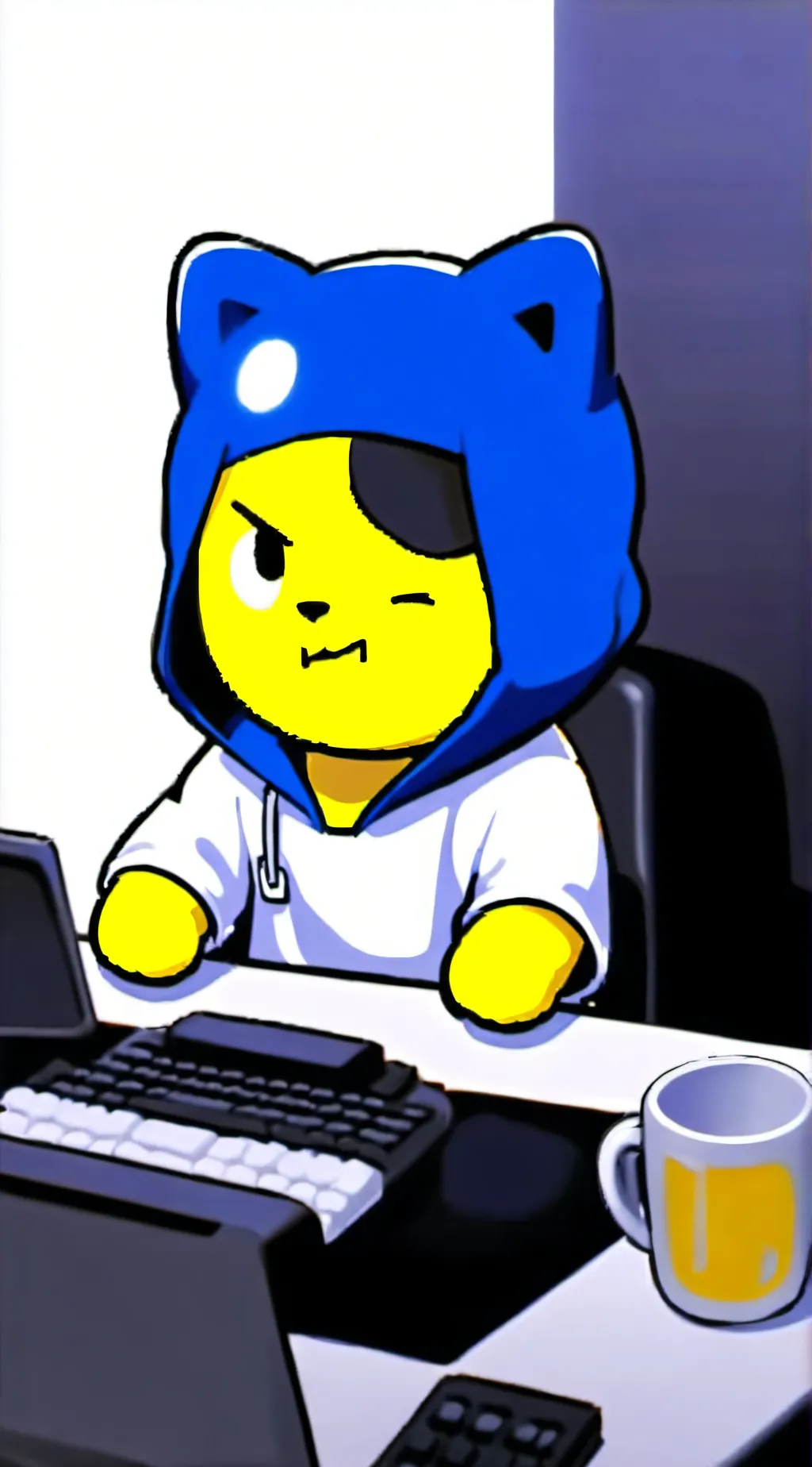 ai character: kinito x YouTube background
