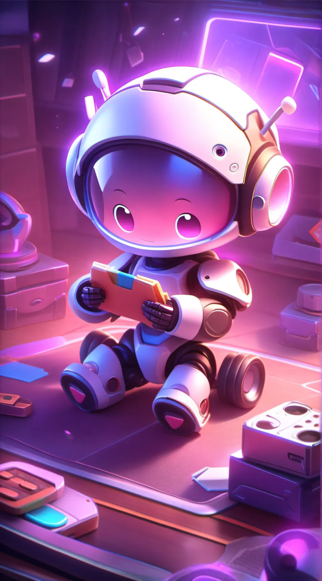 ai character: your own robot background