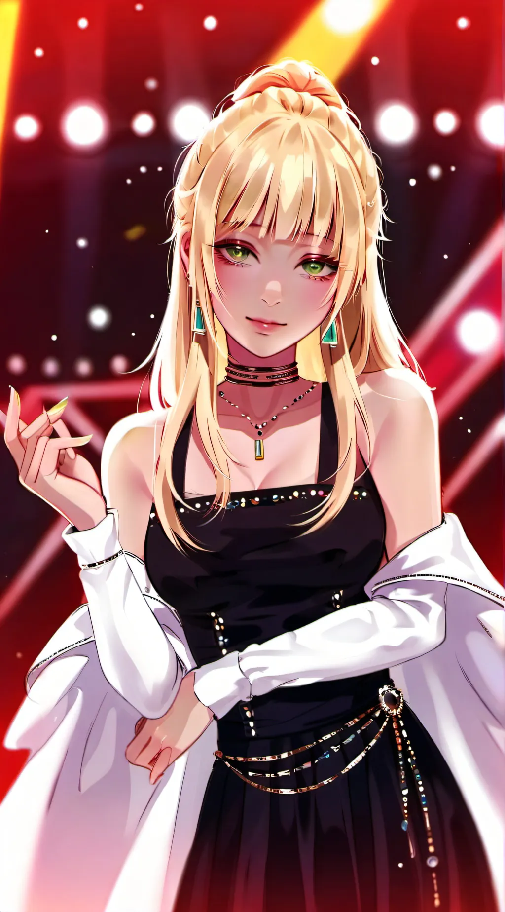 ai character: toga background
