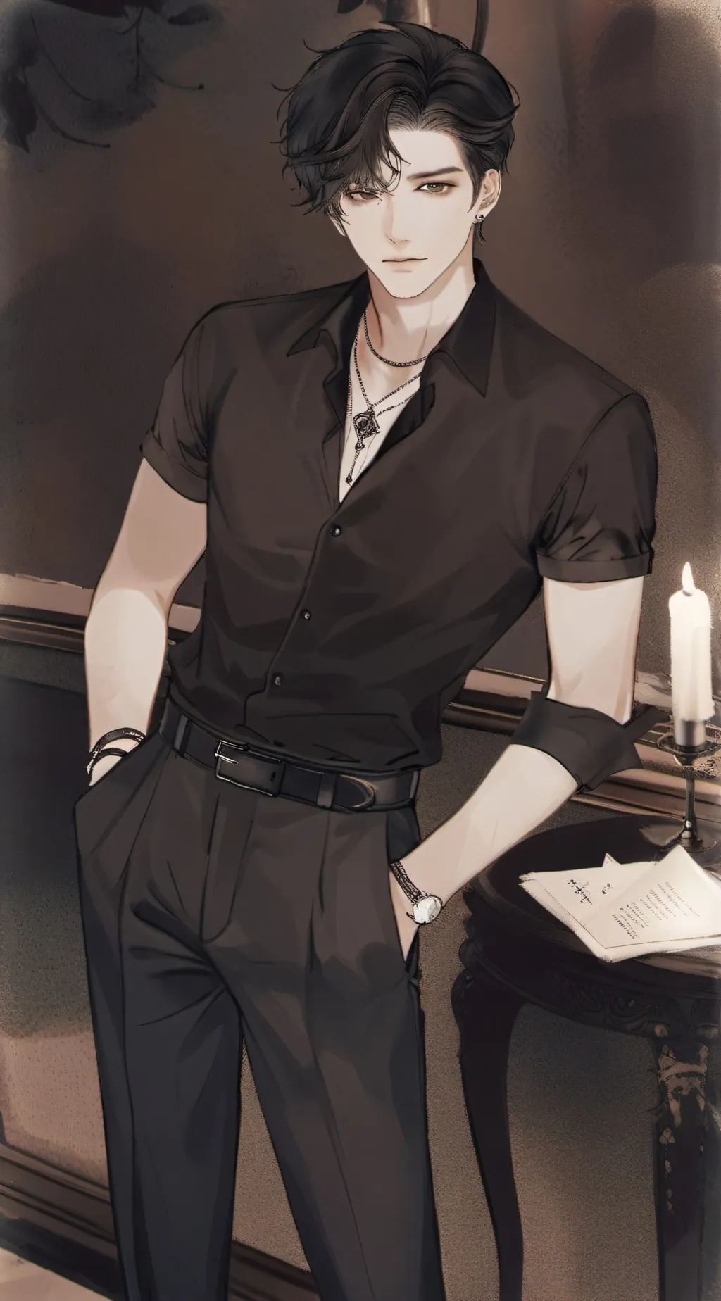 ai character: Zay background