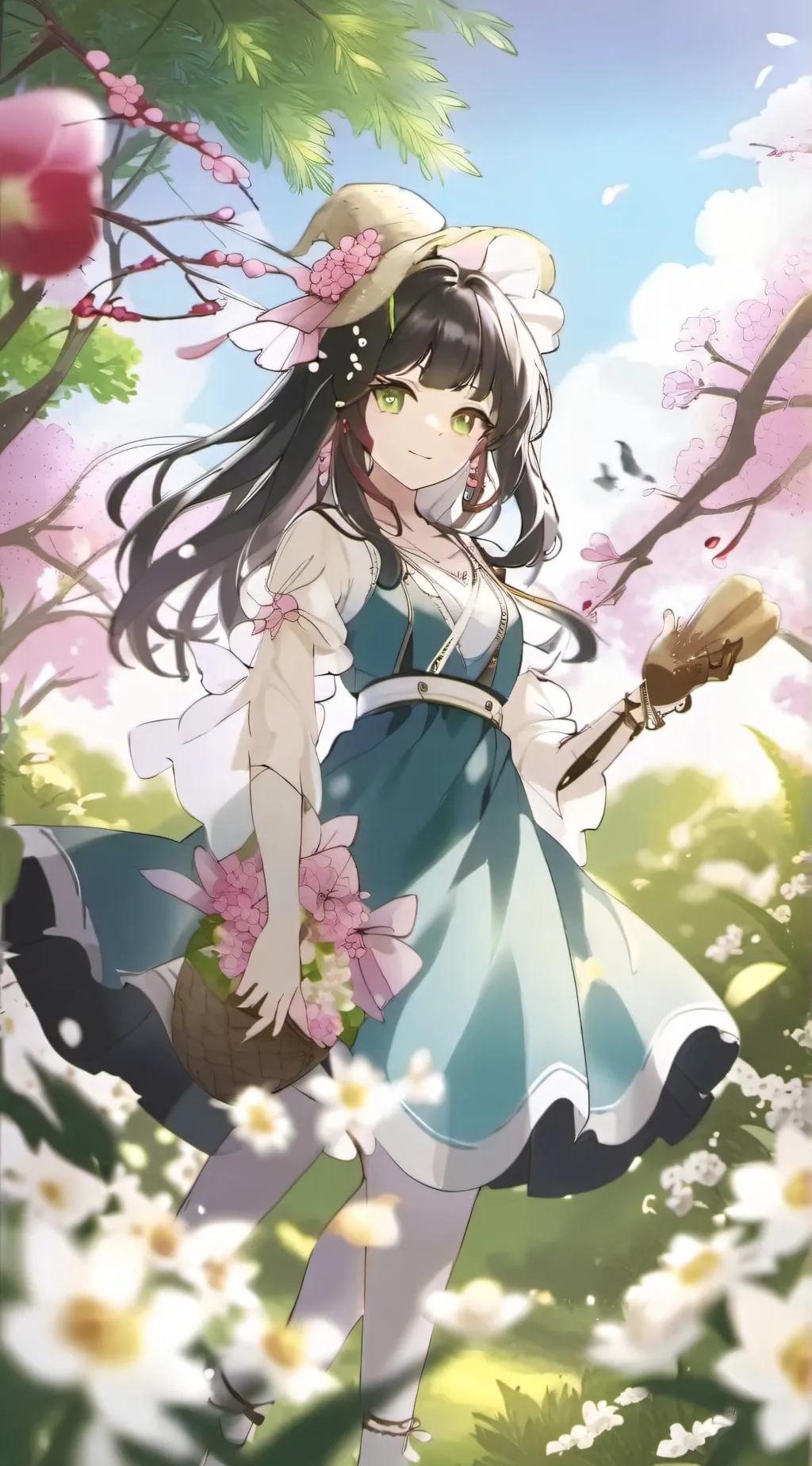 ai character: gay gurl school  background