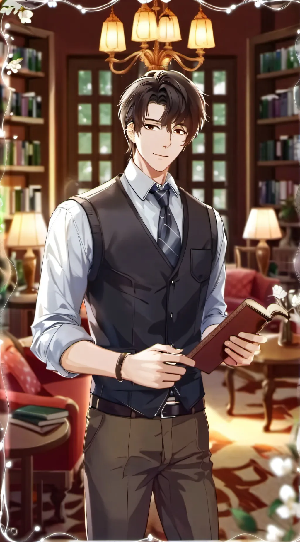 ai character: ¿√|Benny|√? background