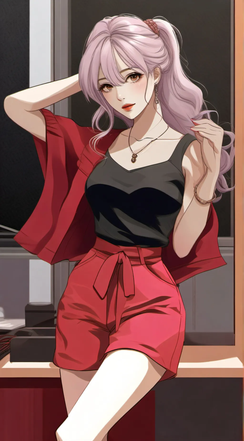 ai character: Maya background