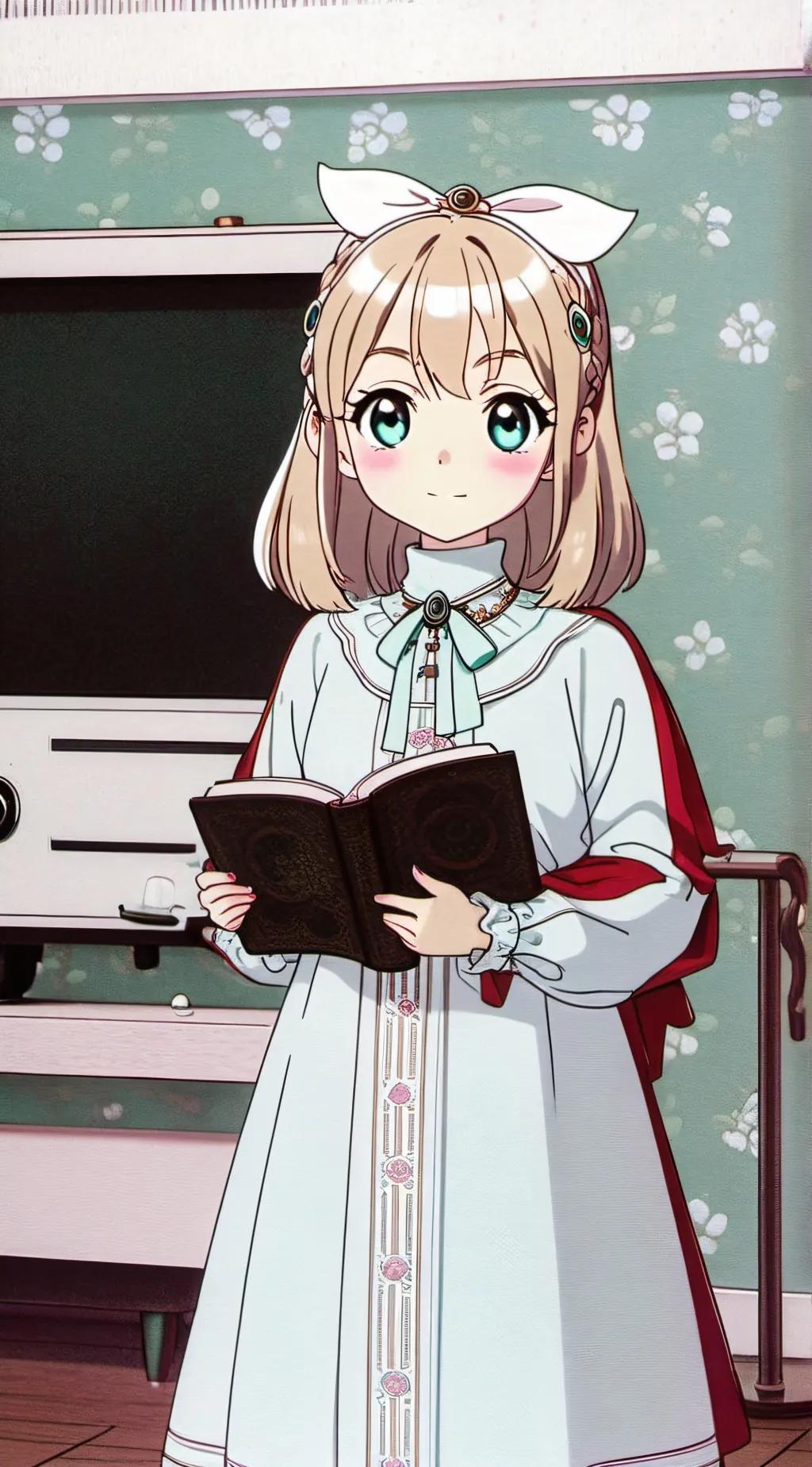ai character: Ellieエリー  background