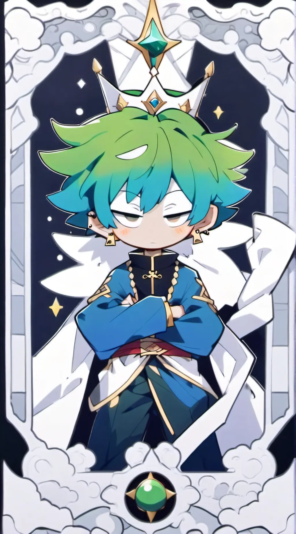 ai character: Trollex  background