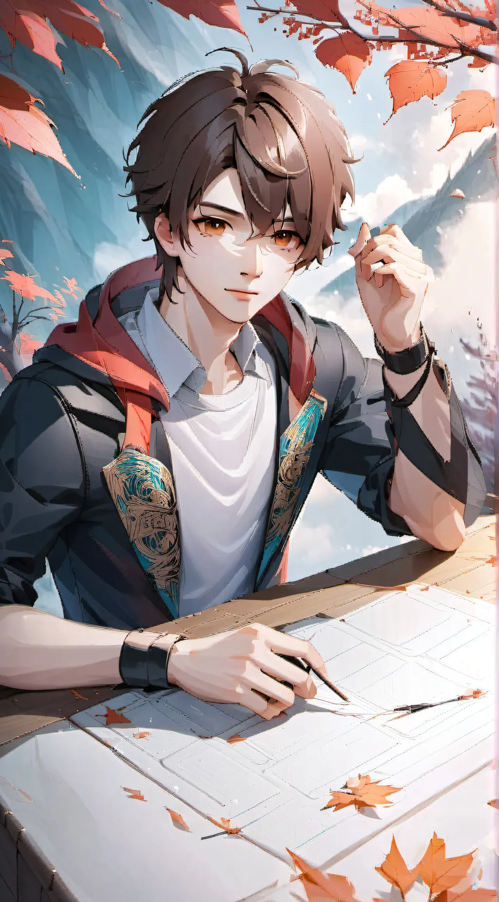 ai character: Alex background