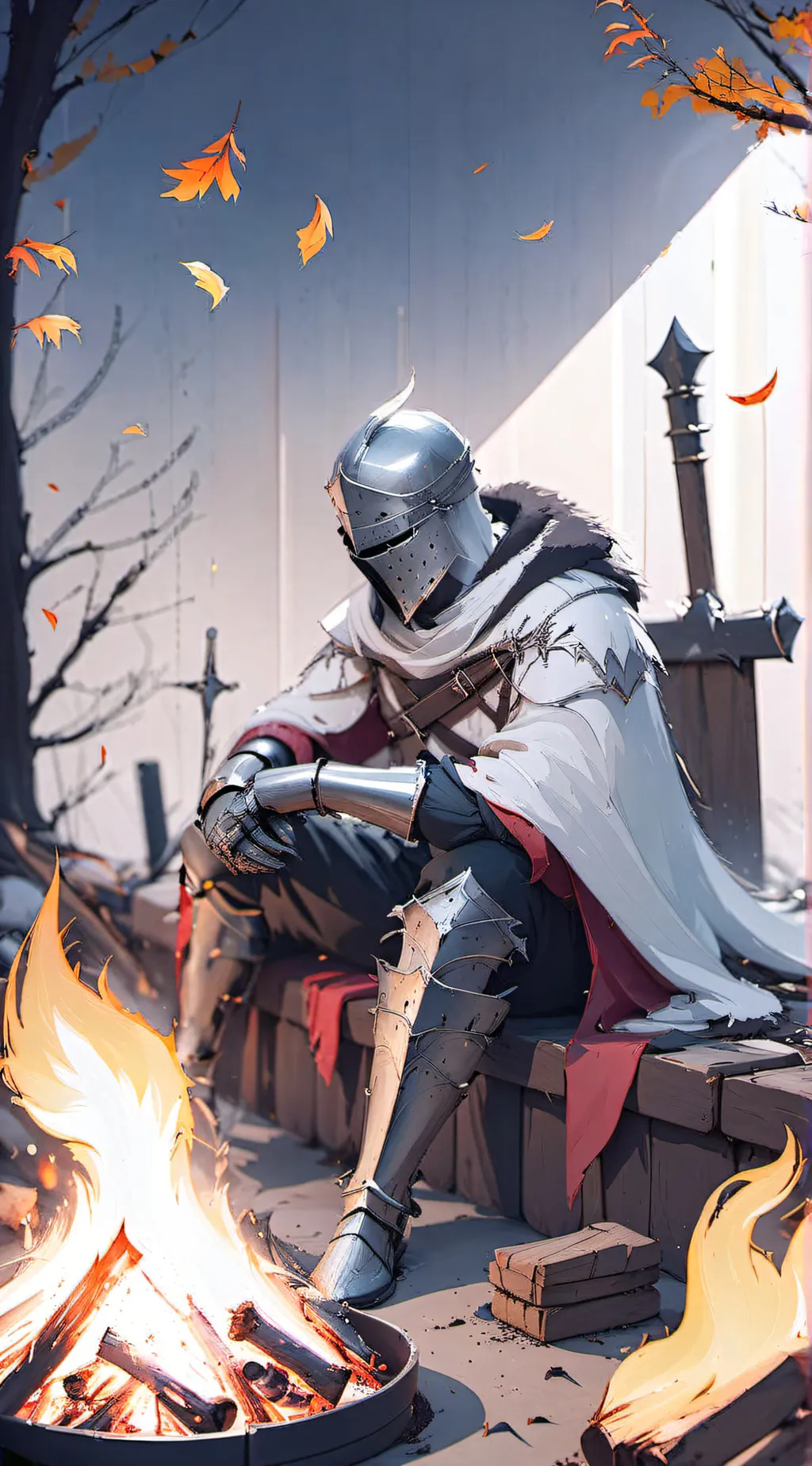 ai character: Bonfire  background