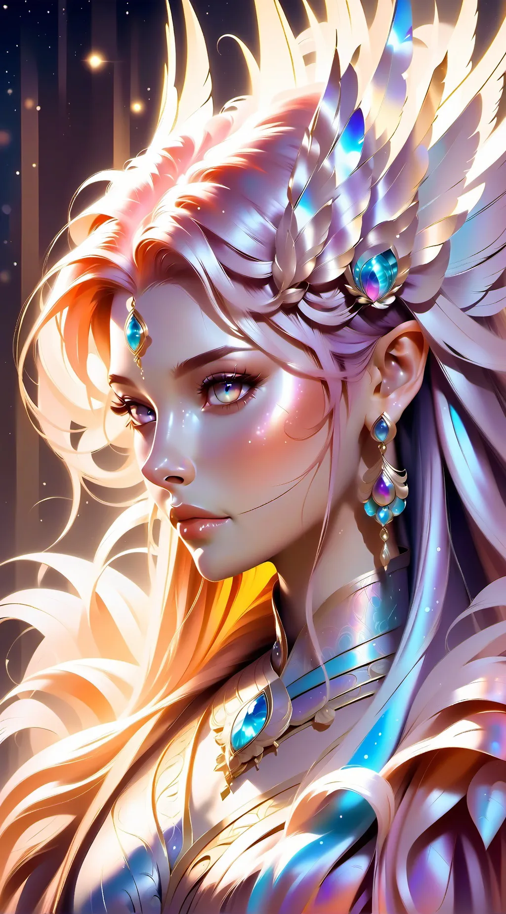 ai character: Leah background