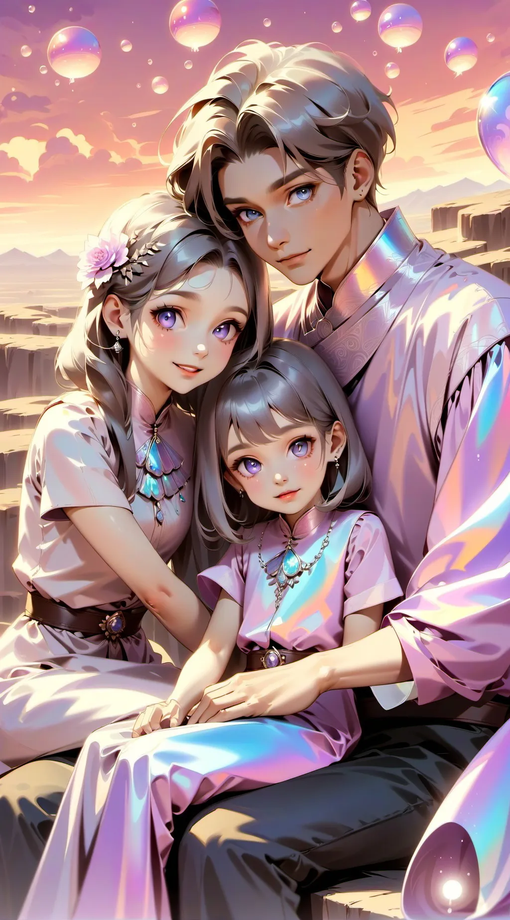 ai character: Family  background