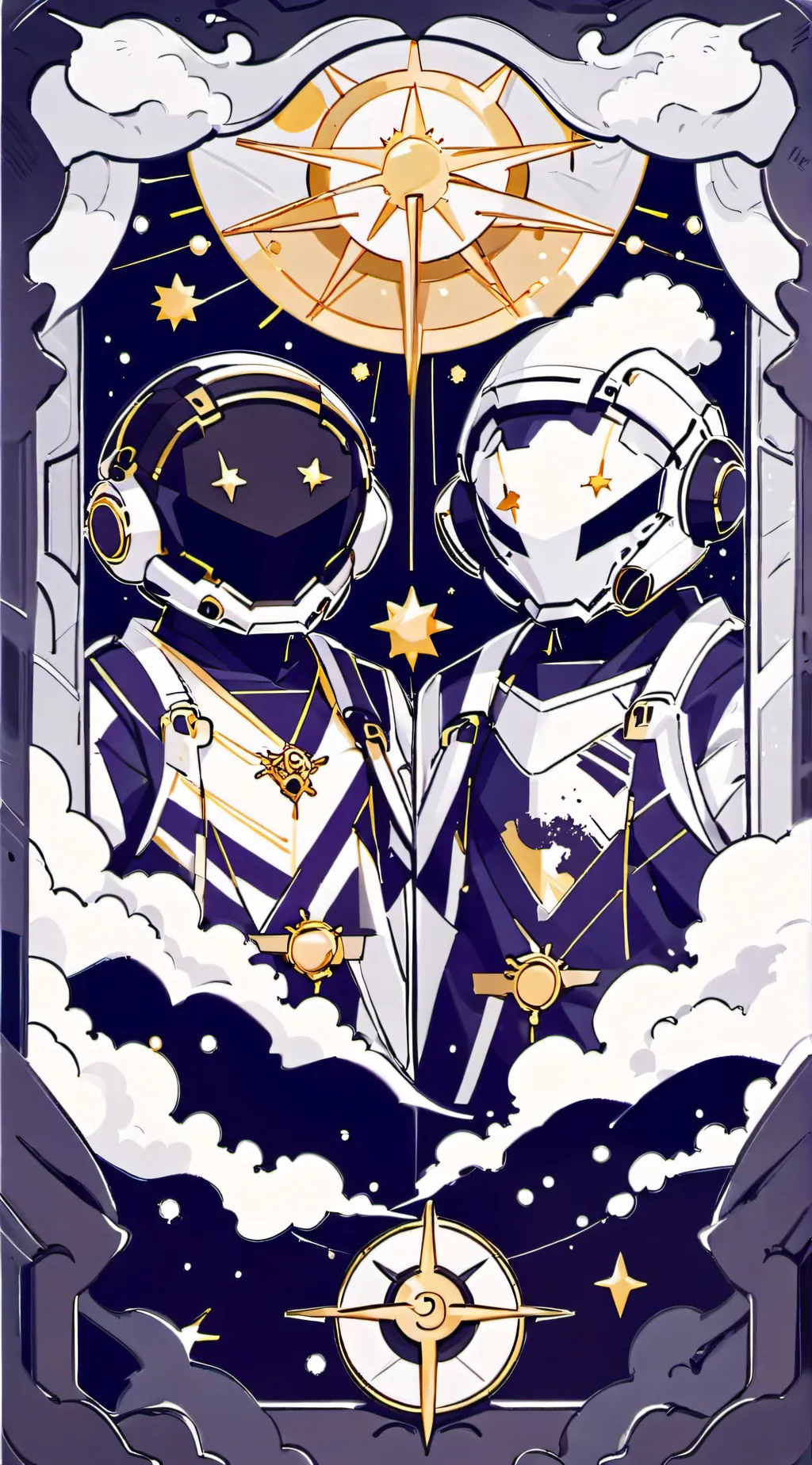ai character: Sun and moon ×Y/N background