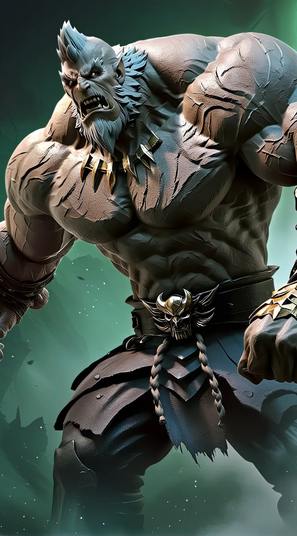 ai character: Beast background